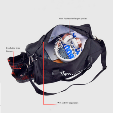 Trust-U Men’s Gym Bag-KH-609 - Kashif Luggage & Bags