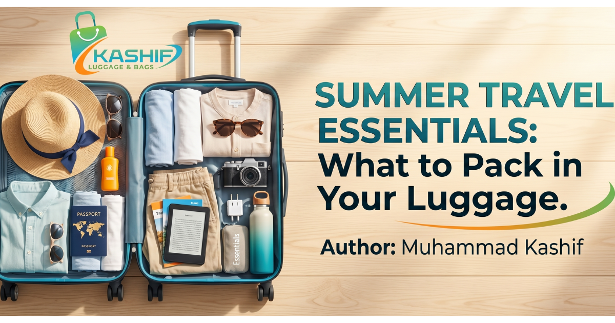 Summer Travel Essentials: What to Pack in Your Luggage (Pakistan Edition)