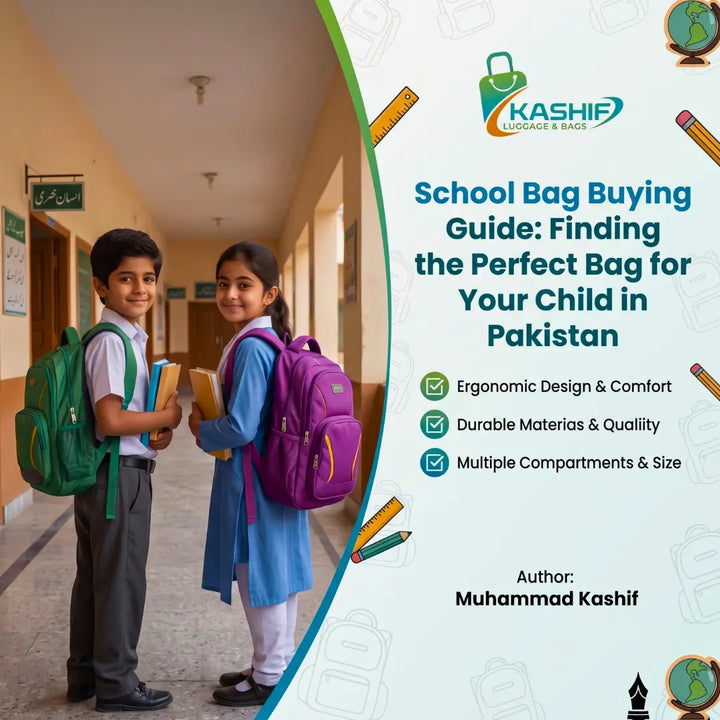 School Bag Buying Guide: Finding the Perfect Bag for Your Child in Pakistan