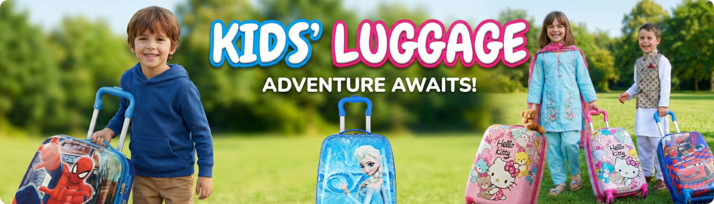 Get The Best Quality Kids Luggage In Karach