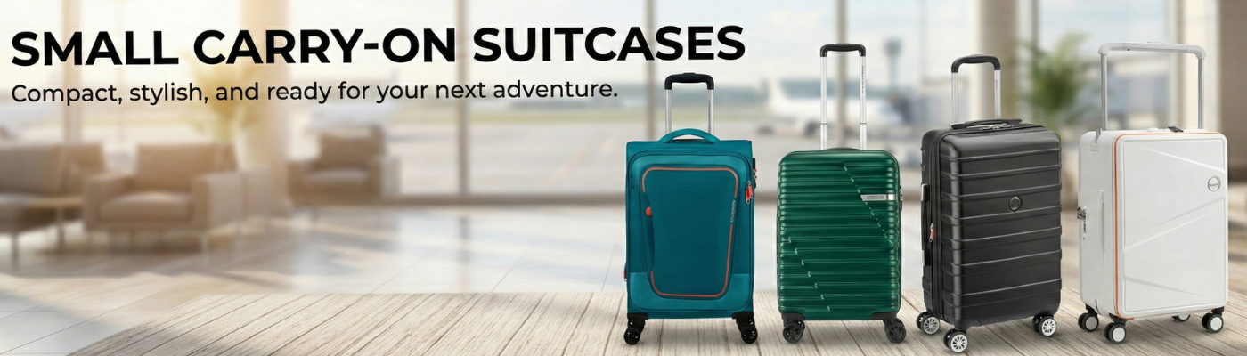 Small Cabin Size Softside & Hardtop Suitcases