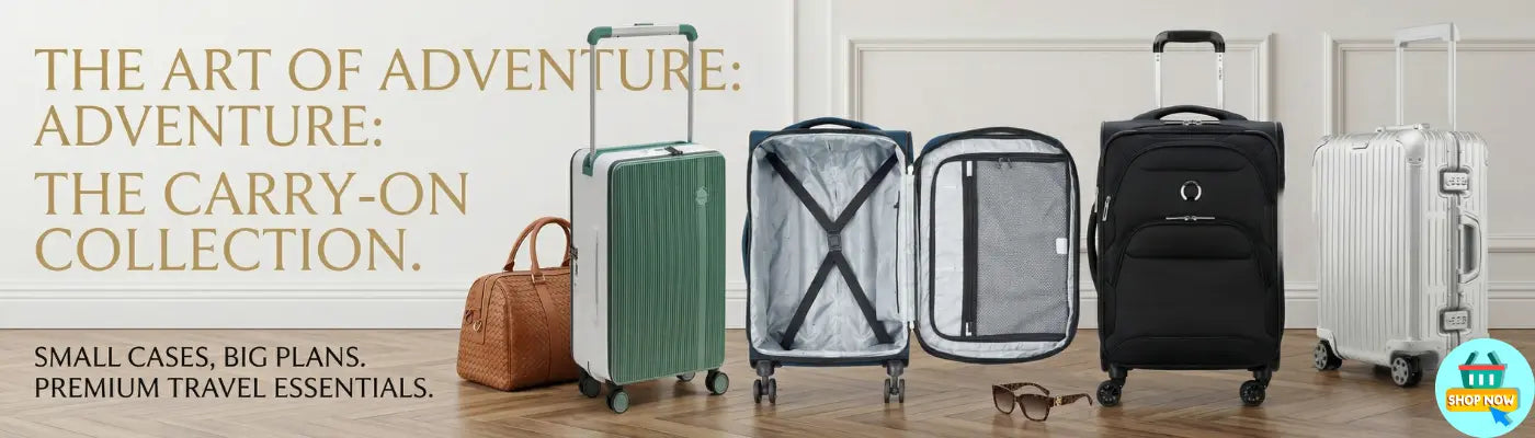 Small Cabin Size Softside & Hardtop Suitcases