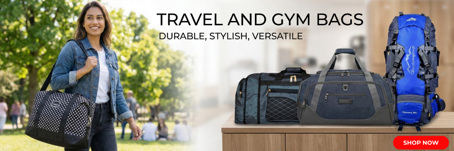 Shop Kashif Travel & Gym Bags—stylish, durable bags for men and women. Perfect for gym, weekends, and short trips. Travel in style with Kashif Bags!