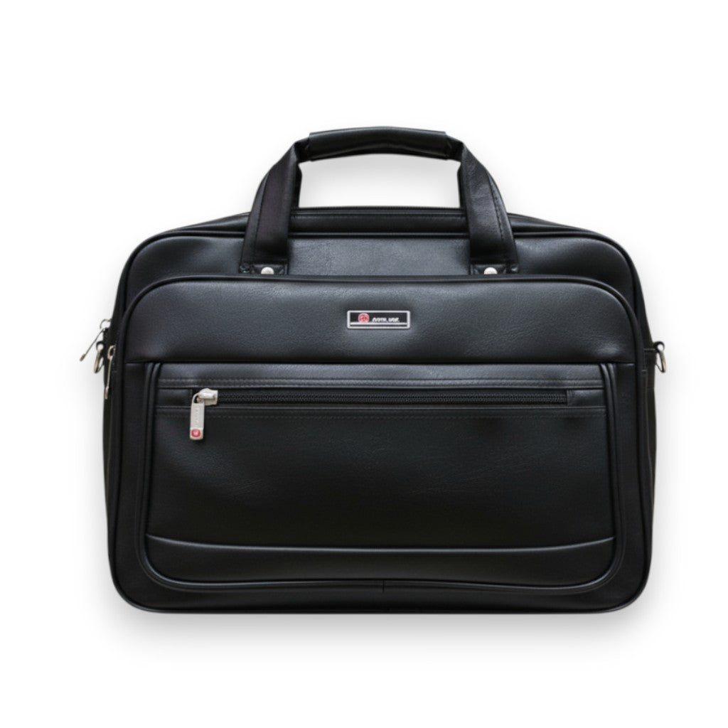 Executive Leather Office Laptop Bag - Kashif Luggage & Bags