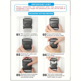 Step-by-step guide to set and open a luggage password lock for secure travel bags