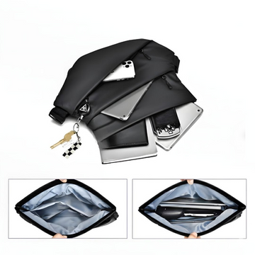 Men’s Crossbody Waterproof Large Capacity Chest Bag - Kashif Luggage & Bags