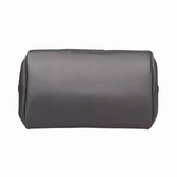 Dark gray SwissTech toiletry bag for travel, compact and durable design