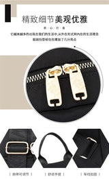 Premium black travel bag with gold zippers, adjustable straps, and reinforced stitching for durability