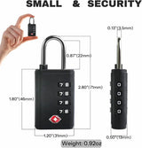 TSA 4-digit Luggage Combination lock
