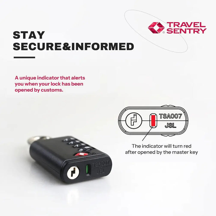 TSA 4-digit Luggage Combination lock