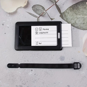 PVC Airplane Luggage Tags - Kashif Luggage & Bags