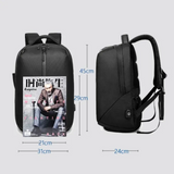 Alpine Ozuko 9080 Anti-Theft Laptop Backpack - Kashif Luggage & Bags