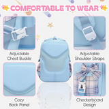 Premium Girls Water-Resistant School Backpack | Multi-Pockets