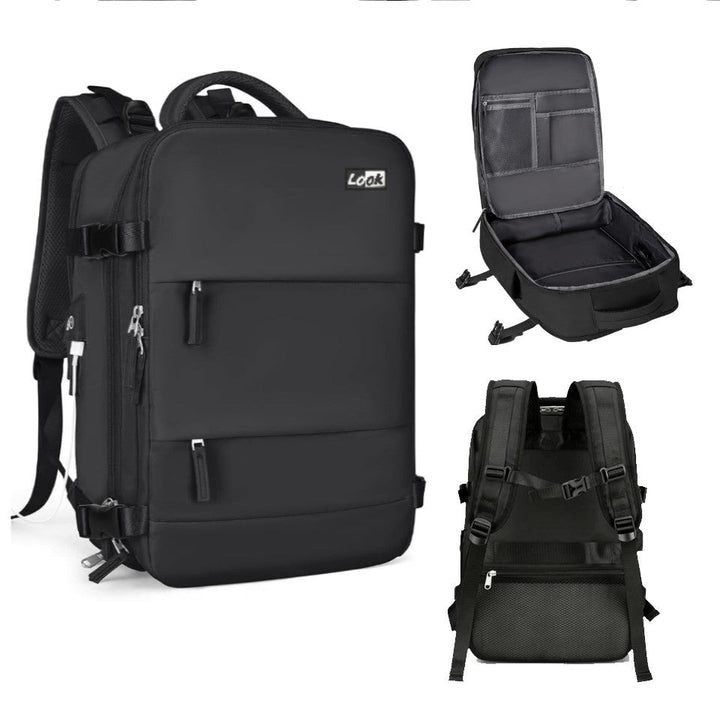 Professional Travel Laptop Backpack - 15.6" Waterproof Cabin Ready