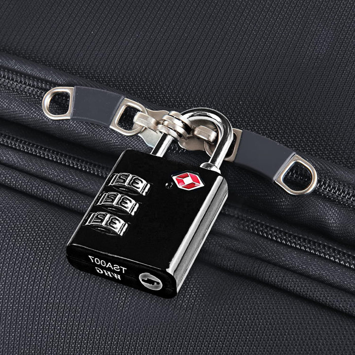 TSA Padlock Suitcase 3 Digit Code Lock-T07