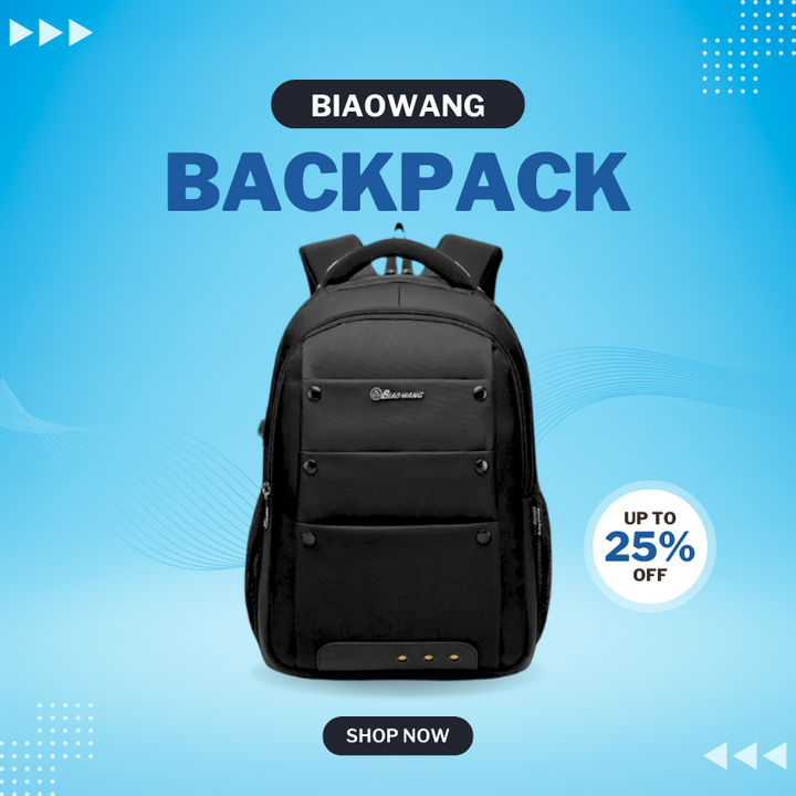 Biaowang Men's Backpack – BG109