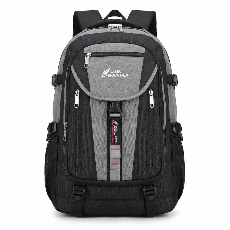 Camel Mountain Heavy-Duty Travel Laptop Backpack