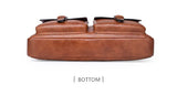 Jeep Buluo Men's Executive PU Leather Laptop Messenger Bag