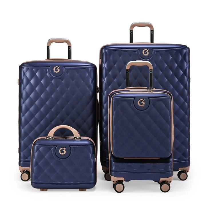 Goby London "Ocean" 4-Piece Luggage Set