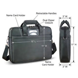 Delonghi Slim 15-Inch Laptop Messenger Bag