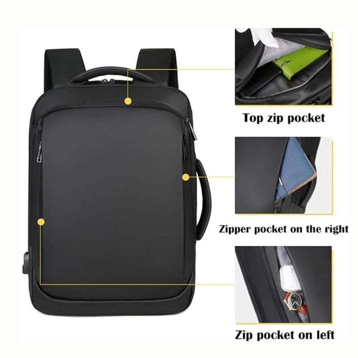 Nexus Waterproof 16" Laptop Backpack with USB Port