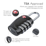 TSA Approved 4-Digit Combination Luggage Lock