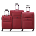 DELSEY Cuzco 3Pc Soft Luggage Set
