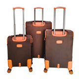 Holiday Usa Antitheft zipper 4 Wheels Suitcase Set - Kashif Luggage & Bags