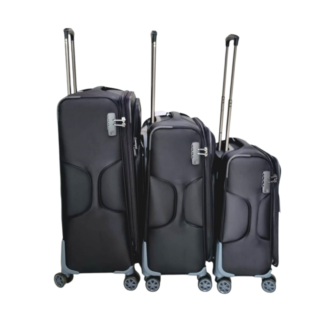 Holiday Usa Antitheft zipper 4 Wheels Suitcase Set - Kashif Luggage & Bags