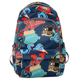 Street Art Graffiti Backpack for Teens Students - Kashif Luggage & Bags