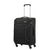 Black suitcase with American Tourister logo on a white background