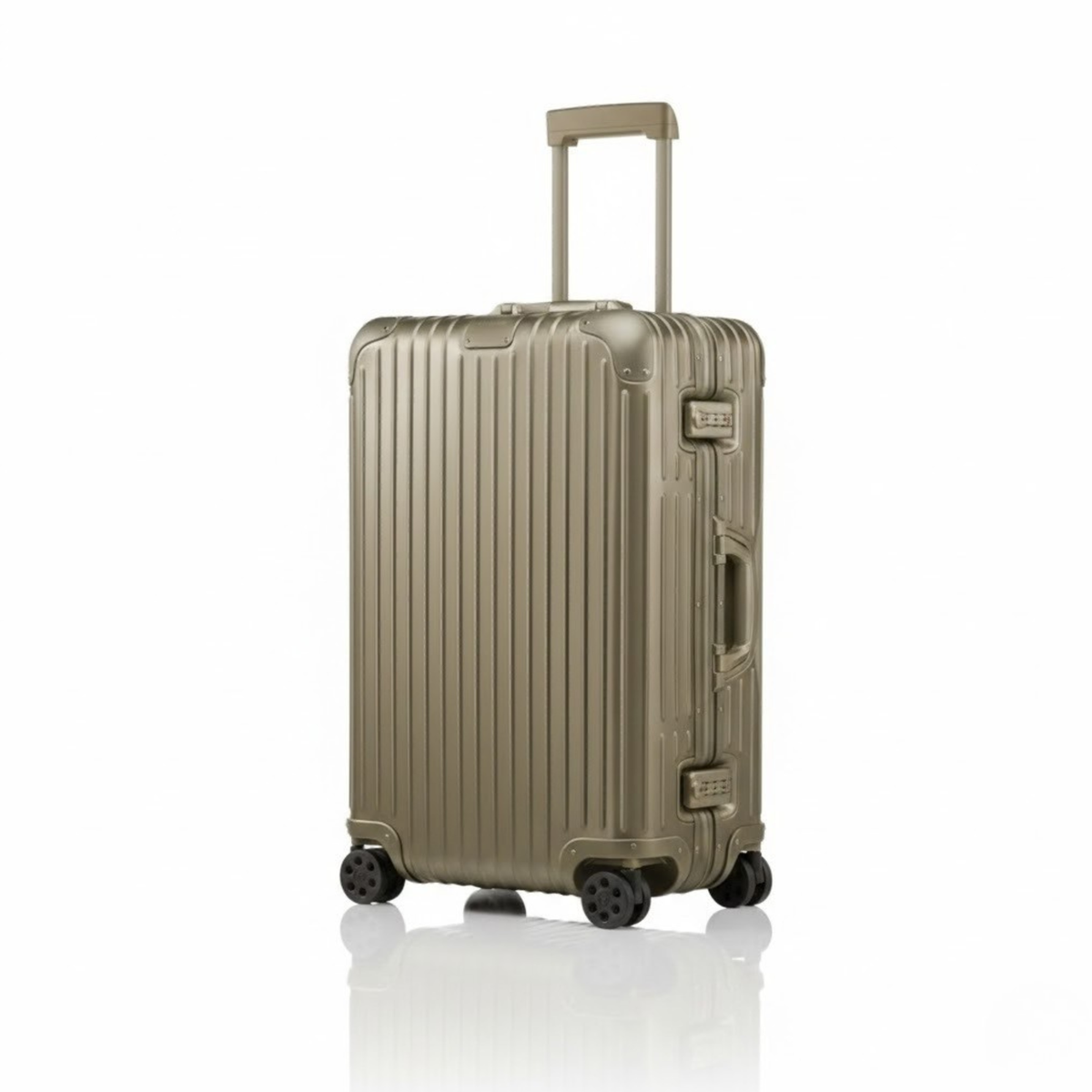 Premium Aluminum-Magnesium Alloy - 24" Check-in - Kashif Luggage & Bags