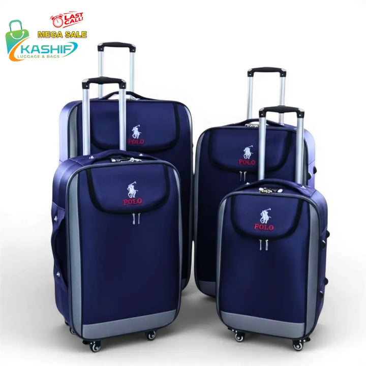 4-Piece Softshell Luggage Set - Flash Sale