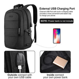 Men's Large Laptop backpack 19" - Kashif Luggage & Bags