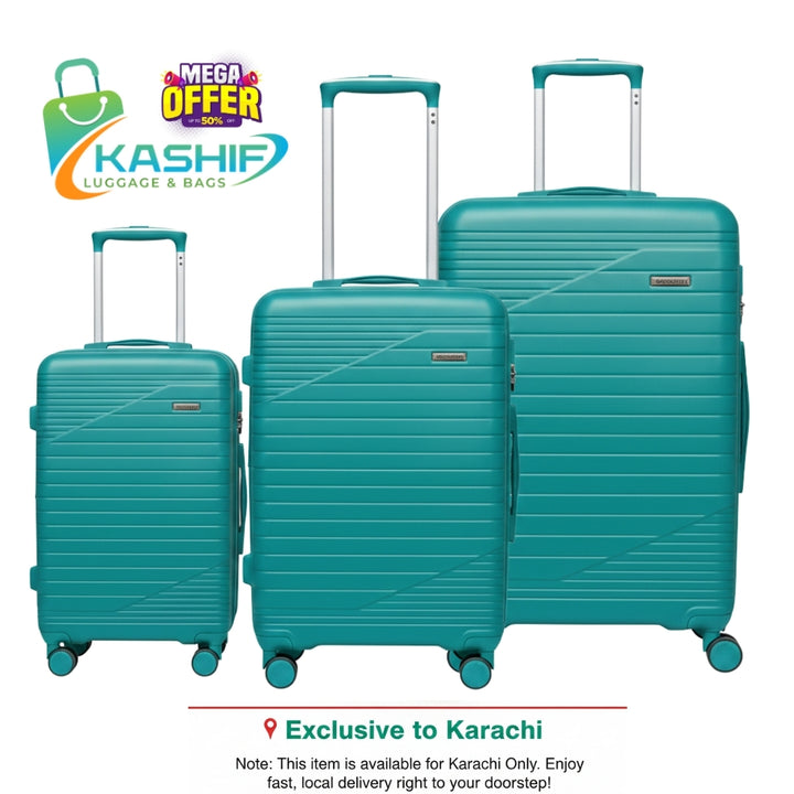 Minister PP Luggage Set 100% Unbreakable - Karachi Only
