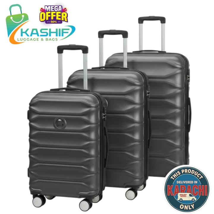 Mega Offer 3-Piece Hard Shell Suitcase - Karachi Only