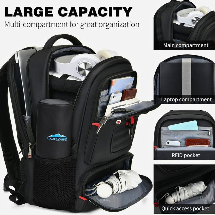 Aokur 17.5" Laptop Travel Backpack