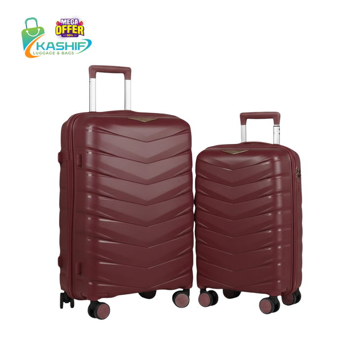 Roncato 2-Piece 20" 25" Unbreakable PP Luggage Set - Kashif Luggage & Bags