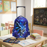 Batman Galaxy Edition Rolling School Bag - Kashif Luggage & Bags