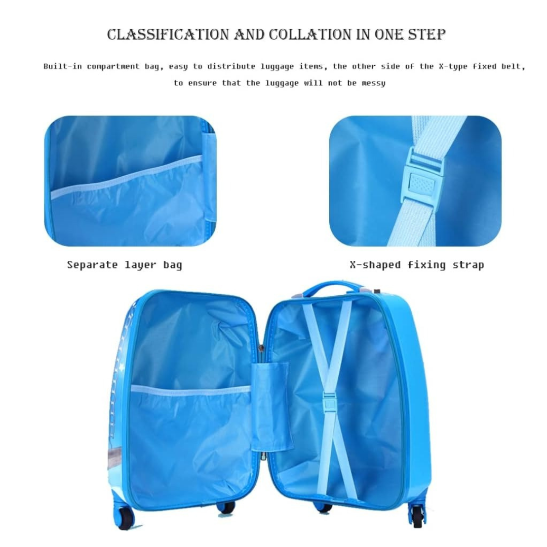 Cars Character Rolling Luggage for Kids - Kashif Luggage & Bags