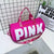 Pink Gym Sport Over Night Travel Bag – P0075