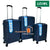 LOJEL anti-theft zipper hardtop trolley Suitcase Set