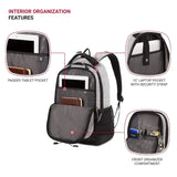 Swiss Cecil 5505 16-Inch Laptop Backpack