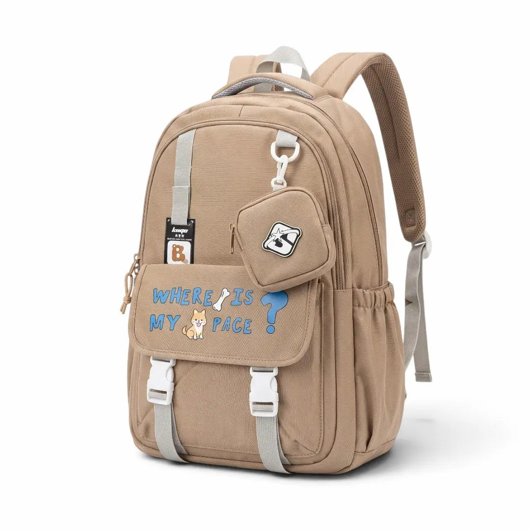 Ultra-Roomy School College Backpack for Girls