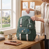 Ultra-Roomy School College Backpack for Girls