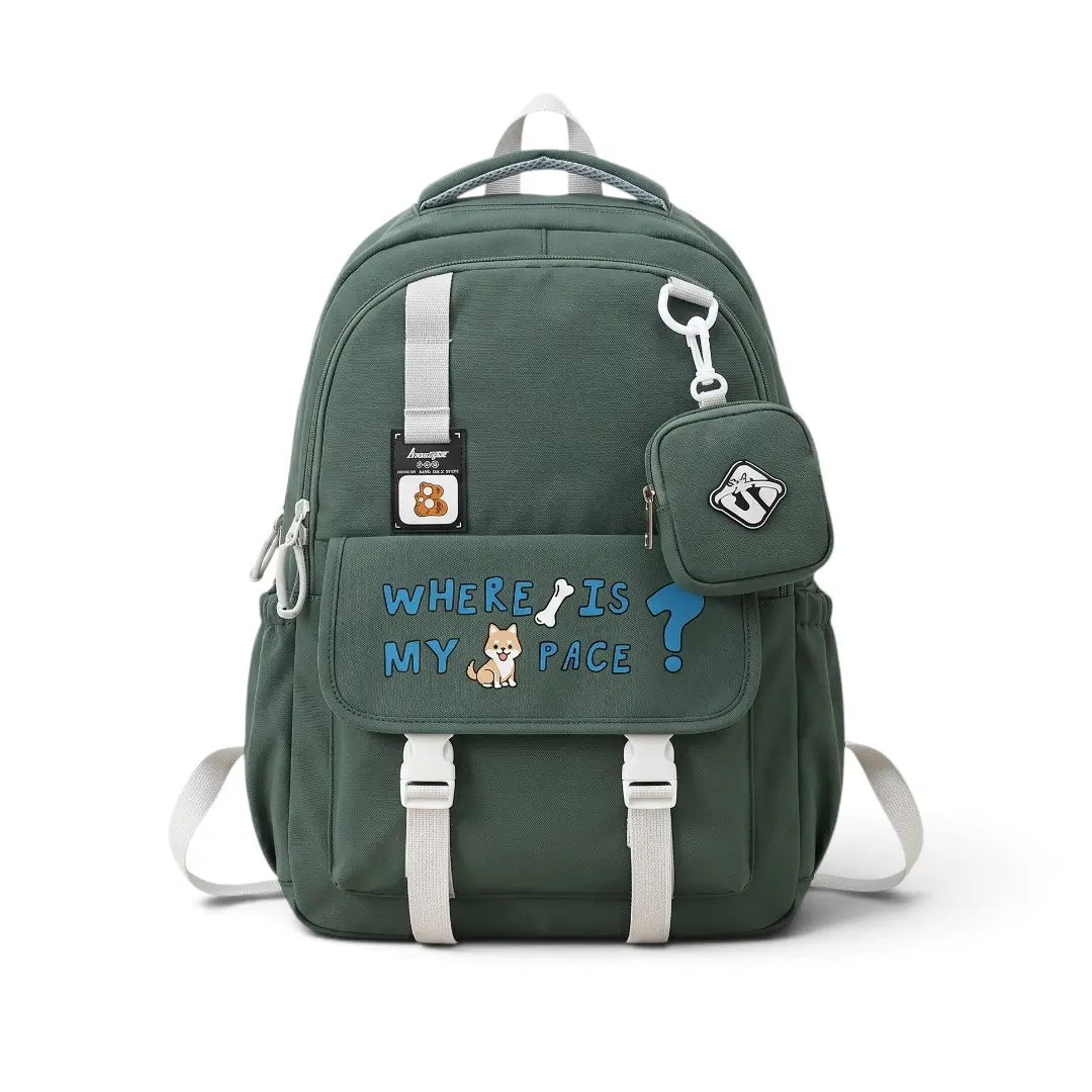 Ultra-Roomy School College Backpack for Girls