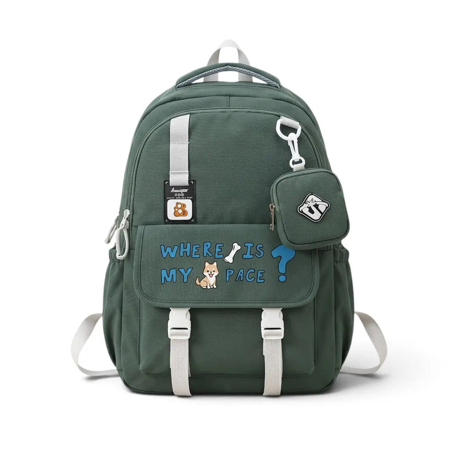 Ultra-Roomy School College Backpack for Girls
