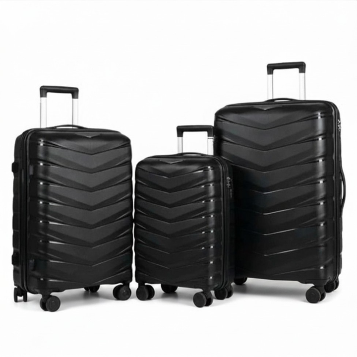 Roncato PP 3 Pcs Luggage Set 100% Unbreakable Suitcase