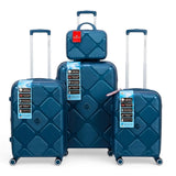 instagon Polypropylene Unbreakable Luggage Set With Vanity Case