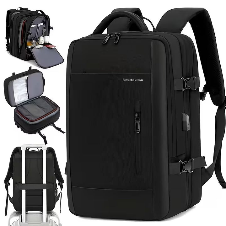 Romantic Crown Expandable Laptop Backpack